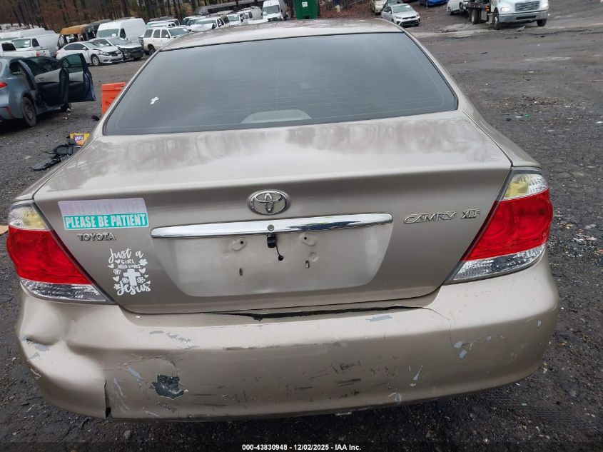 2005 Toyota Camry Xle VIN: 4T1BE32K05U090143 Lot: 43830948