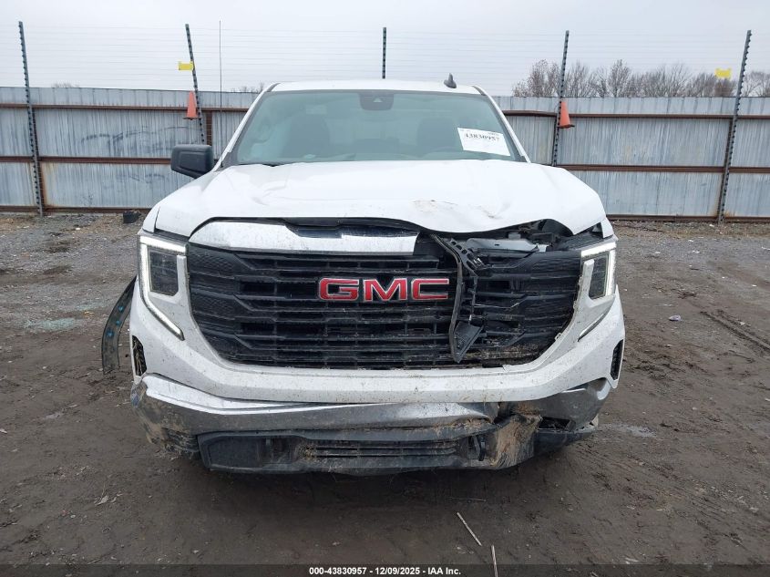 2024 GMC Sierra 1500 2Wd Standard Box Pro VIN: 3GTNHAEK6RG339532 Lot: 43830957