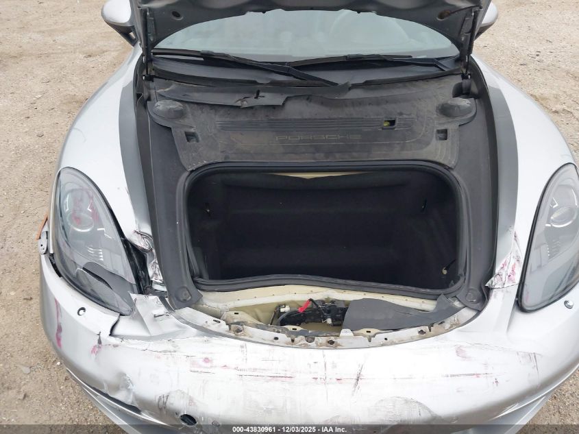 2019 Porsche 718 Cayman VIN: WP0AA2A83KS260353 Lot: 43830961