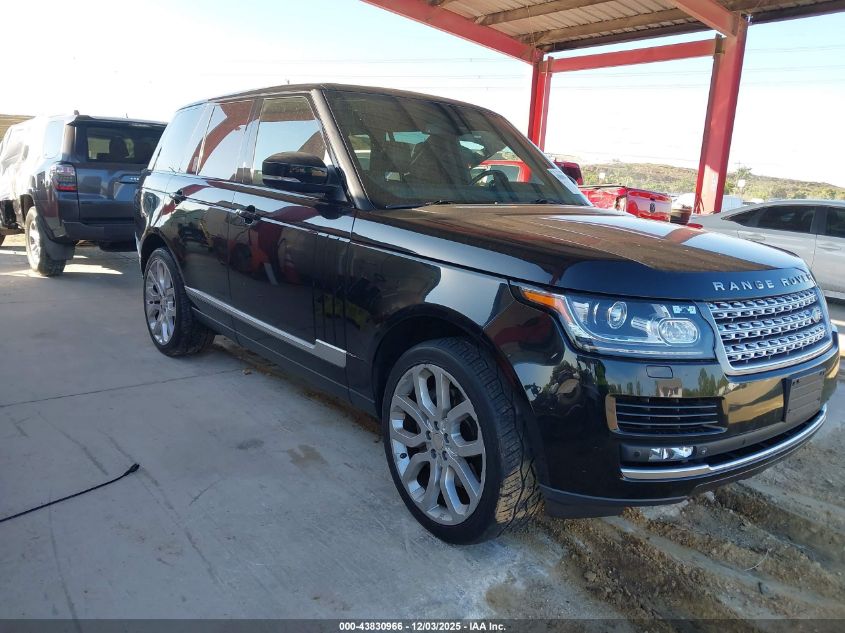 LAND ROVER RANGE ROVER 5.0L V8 SUPERCHARGED