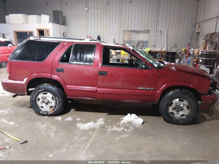 2003 Chevrolet Blazer Ls VIN: 1GNDT13X73K157578 Lot: 43830976