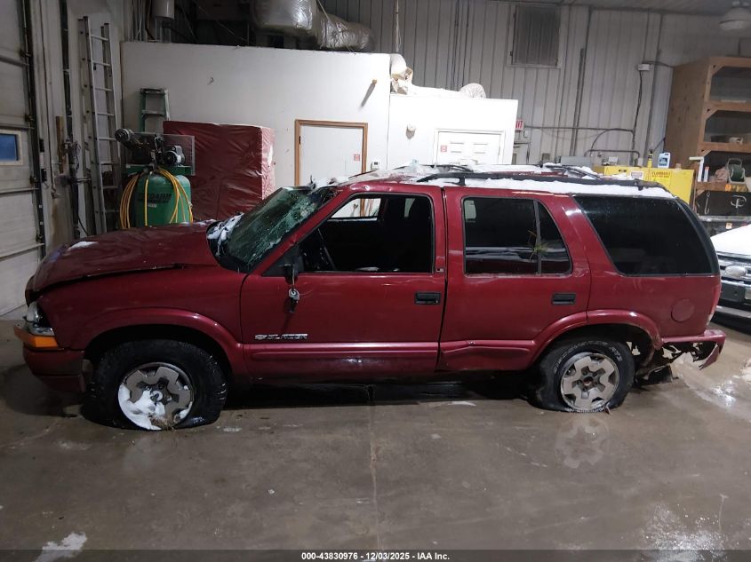 2003 Chevrolet Blazer Ls VIN: 1GNDT13X73K157578 Lot: 43830976