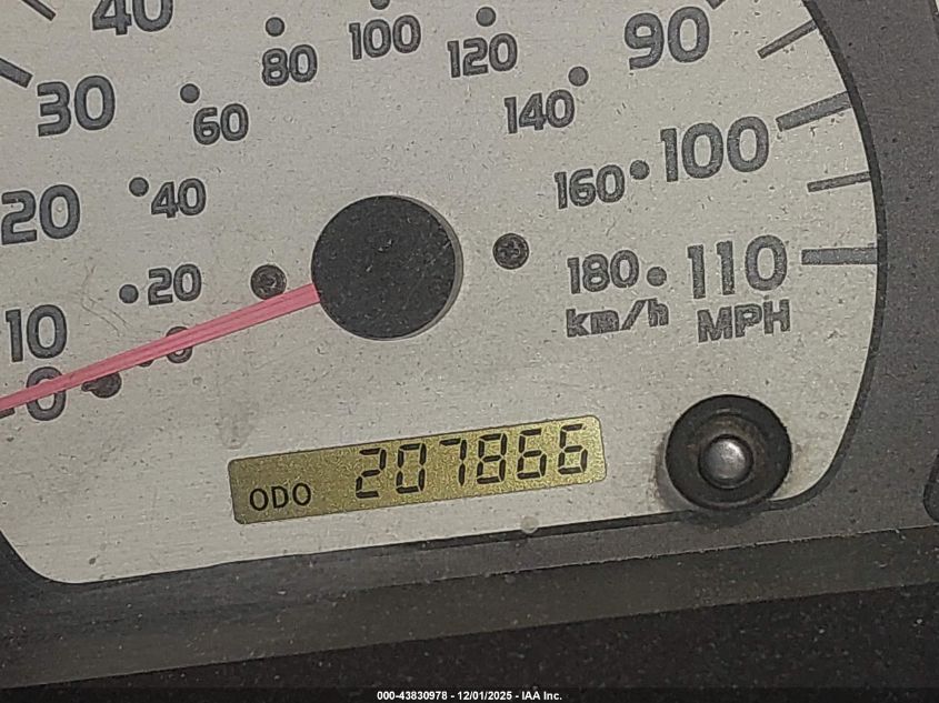 2003 Toyota Tacoma VIN: 5TEVL52N93Z217697 Lot: 43830978