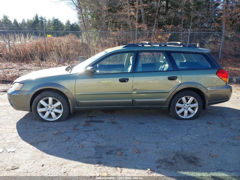 2007 Subaru Outback 2.5I VIN: 4S4BP61C777341005 Lot: 43830979