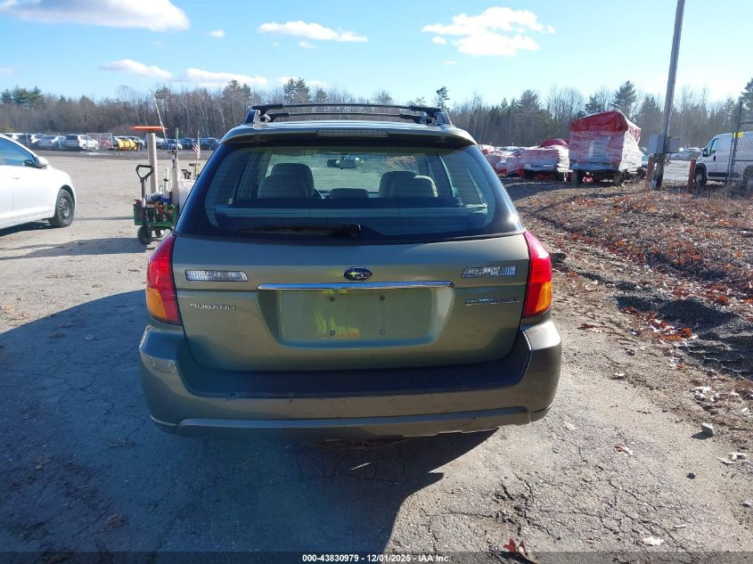 2007 Subaru Outback 2.5I VIN: 4S4BP61C777341005 Lot: 43830979