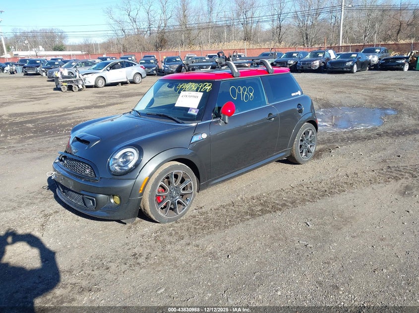 Vin: wmwsv3c56dt479545, lot: 44326480, mini hardtop cooper s 20132