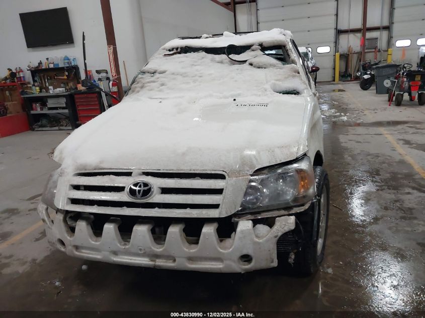 2005 Toyota Highlander Limited V6 VIN: JTEDP21AX50087621 Lot: 43830990