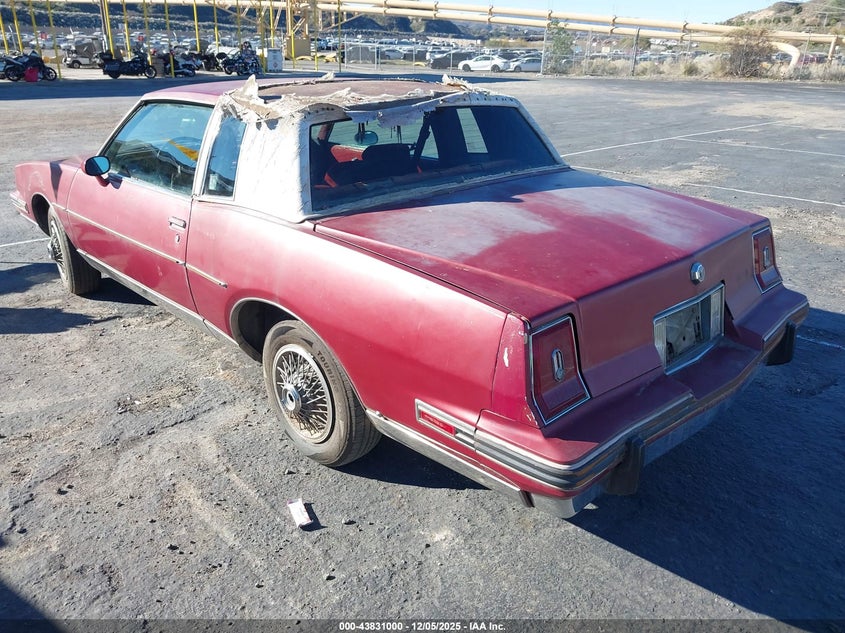 1G2AK37A8EB243702 1984 PONTIAC GRAND PRIX photo no. 3