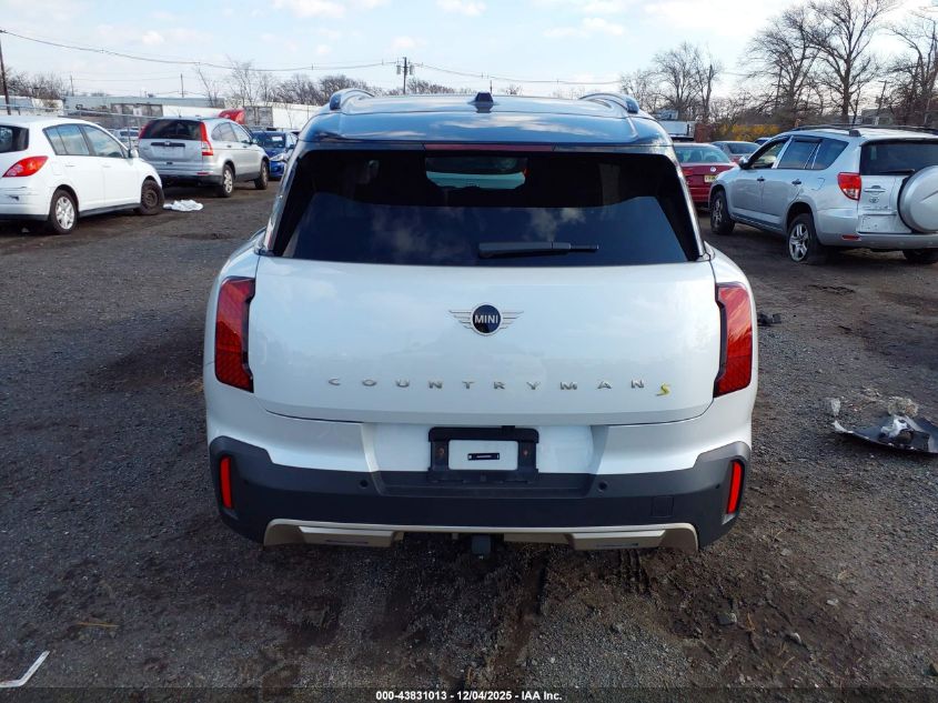 2025 Mini Se Countryman Se All4 VIN: WMZ53GA09S7R56933 Lot: 43831013