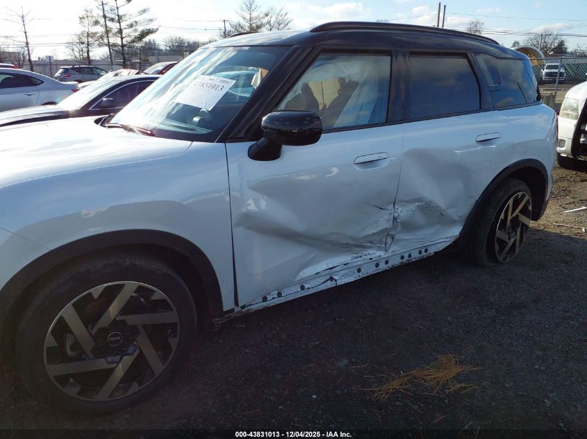 2025 Mini Se Countryman Se All4 VIN: WMZ53GA09S7R56933 Lot: 43831013