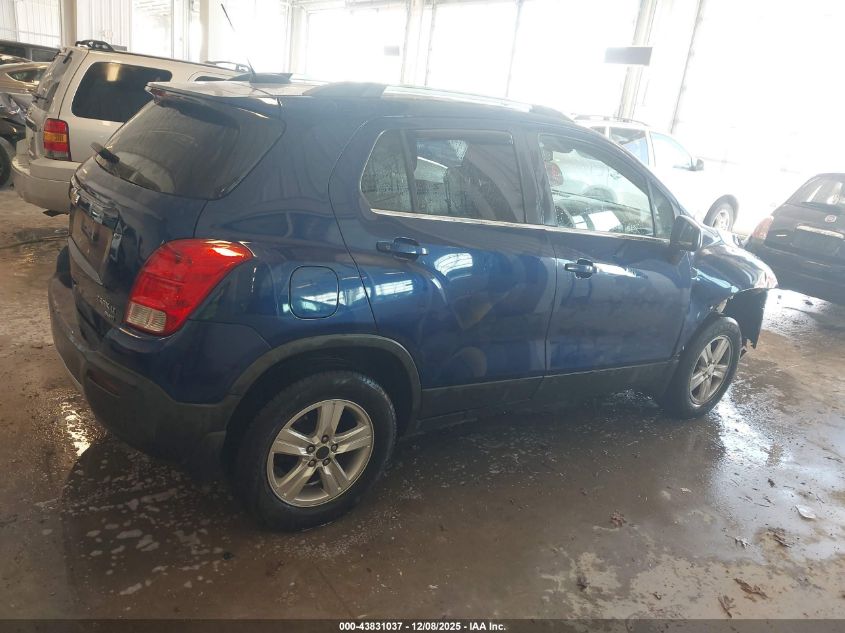 2016 Chevrolet Trax Lt VIN: 3GNCJPSB2GL247610 Lot: 43831037