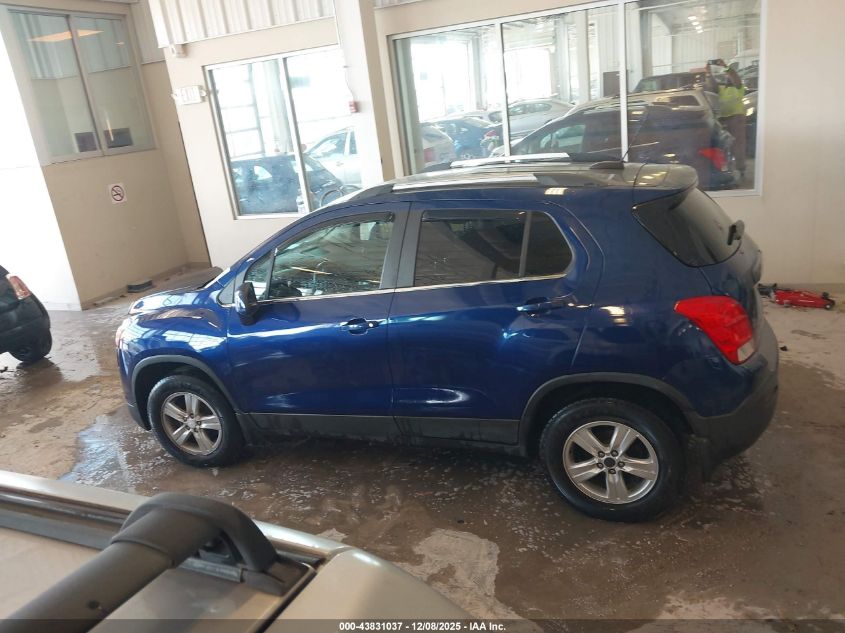 2016 Chevrolet Trax Lt VIN: 3GNCJPSB2GL247610 Lot: 43831037