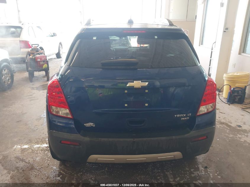 2016 Chevrolet Trax Lt VIN: 3GNCJPSB2GL247610 Lot: 43831037