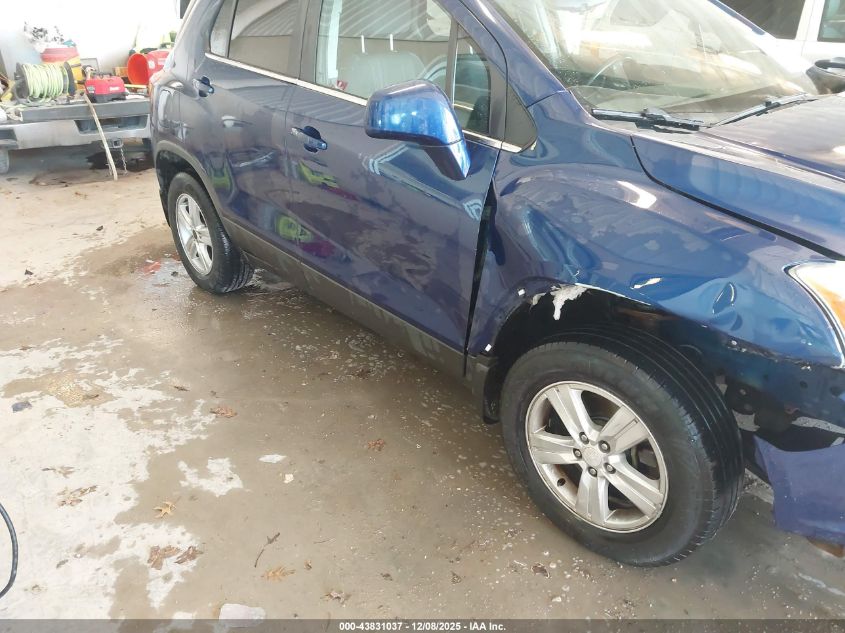 2016 Chevrolet Trax Lt VIN: 3GNCJPSB2GL247610 Lot: 43831037