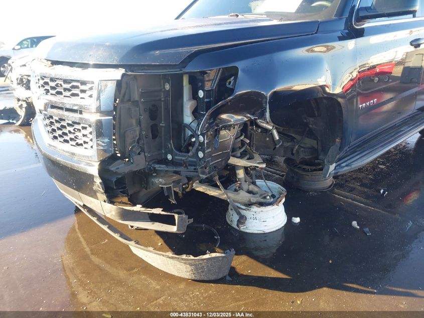 2015 Chevrolet Tahoe Lt VIN: 1GNSCBKC4FR748166 Lot: 43831043