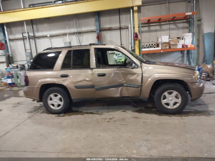 2003 Chevrolet Trailblazer Ls VIN: 1GNDT13S832320677 Lot: 43831052