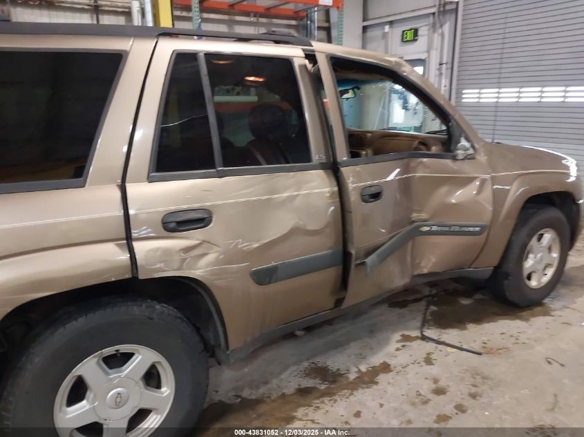 2003 Chevrolet Trailblazer Ls VIN: 1GNDT13S832320677 Lot: 43831052