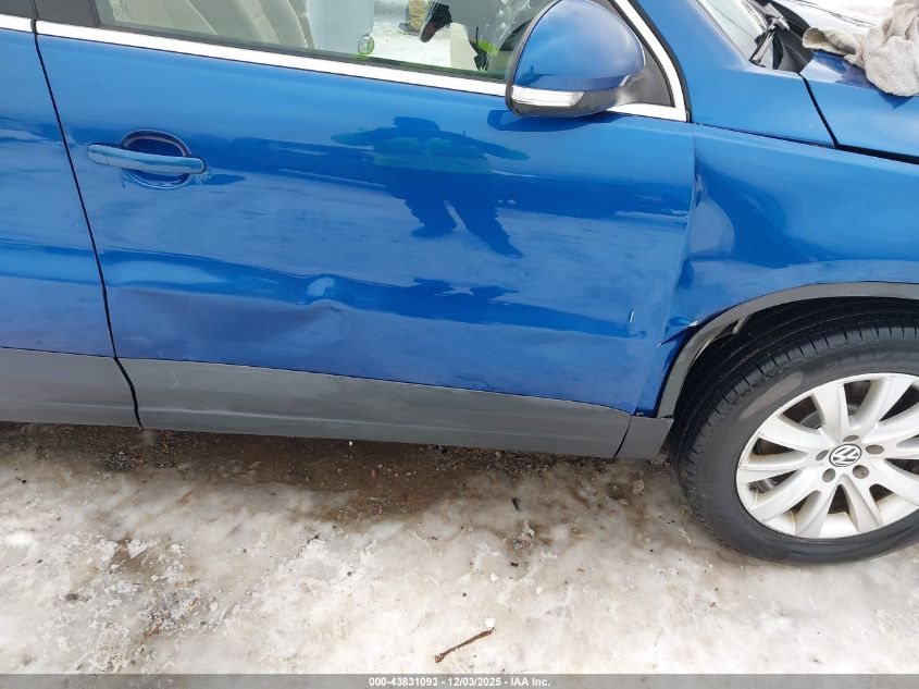 2009 Volkswagen Tiguan S/Se/Sel VIN: WVGAV75N89W004483 Lot: 43831093