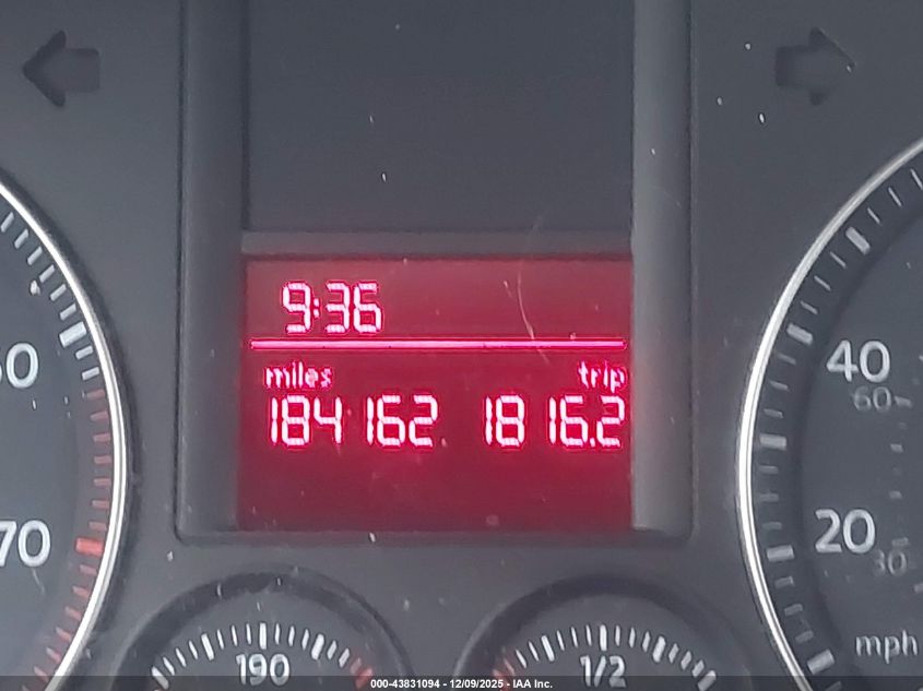 2009 Volkswagen Jetta Se VIN: 3VWRM71K89M094009 Lot: 43831094