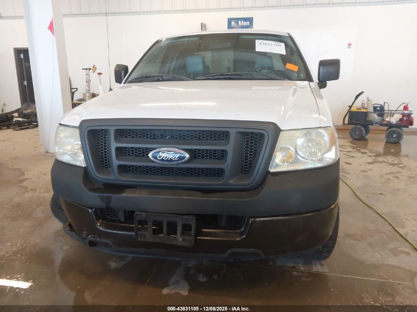 2005 Ford F-150 Stx/Xl/Xlt VIN: 1FTRX12W55NA76477 Lot: 43831105