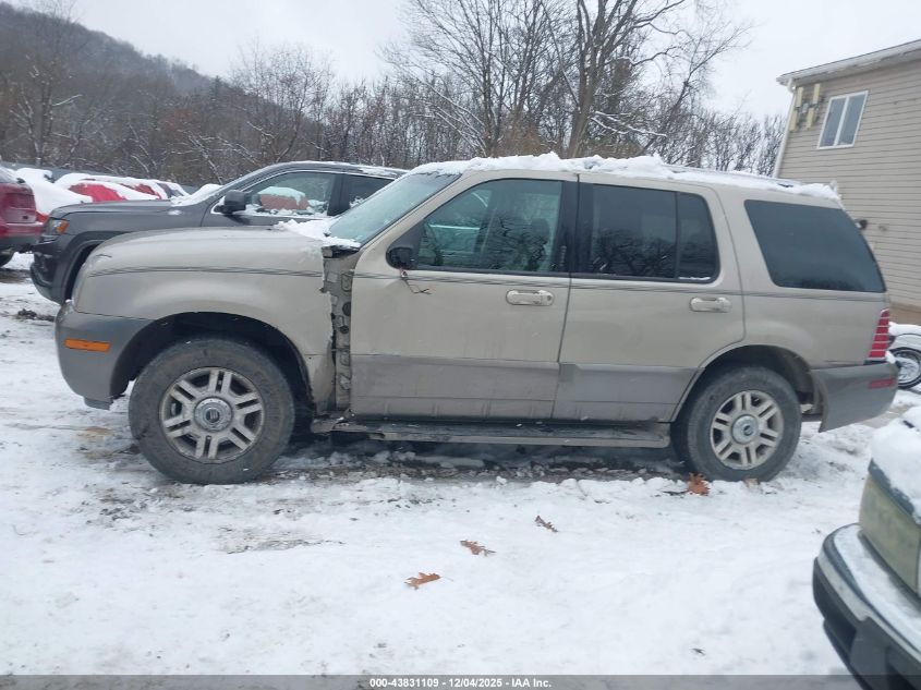 2004 Mercury Mountaineer VIN: 4M2ZU86K74ZJ16648 Lot: 43831109