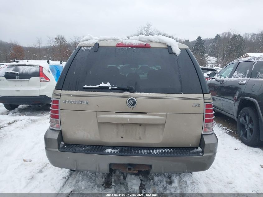 2004 Mercury Mountaineer VIN: 4M2ZU86K74ZJ16648 Lot: 43831109