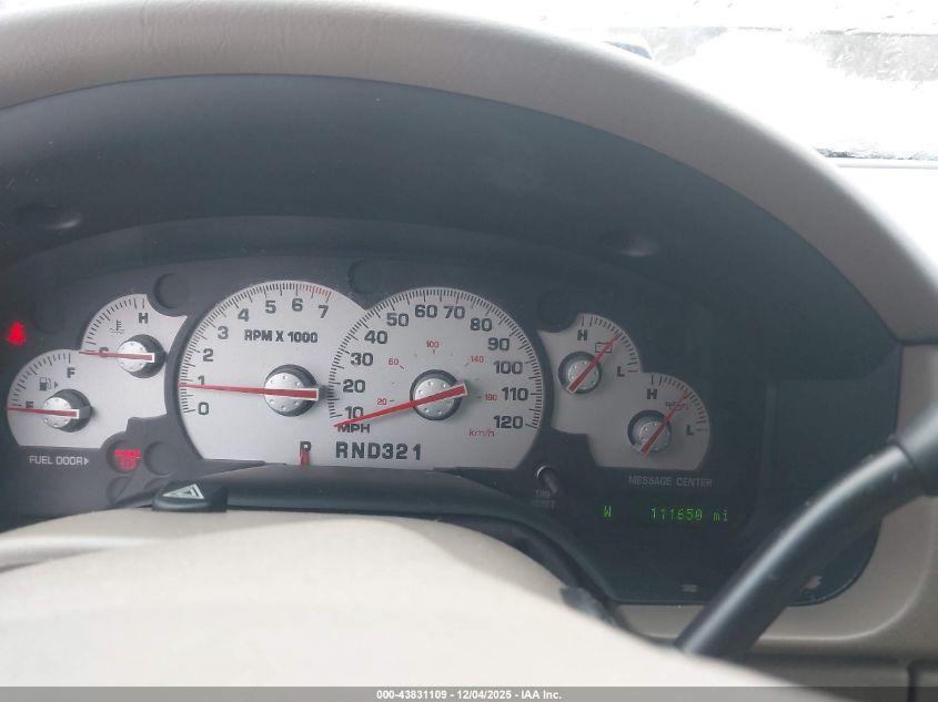 2004 Mercury Mountaineer VIN: 4M2ZU86K74ZJ16648 Lot: 43831109