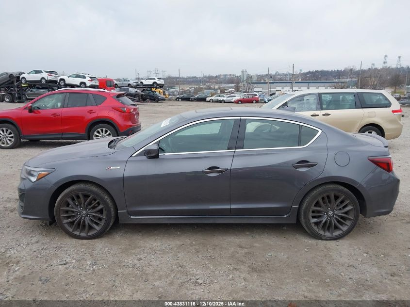 2022 Acura Ilx Premium A-Spec Packages/Technology A-Spec Packages VIN: 19UDE2F89NA006460 Lot: 43831116