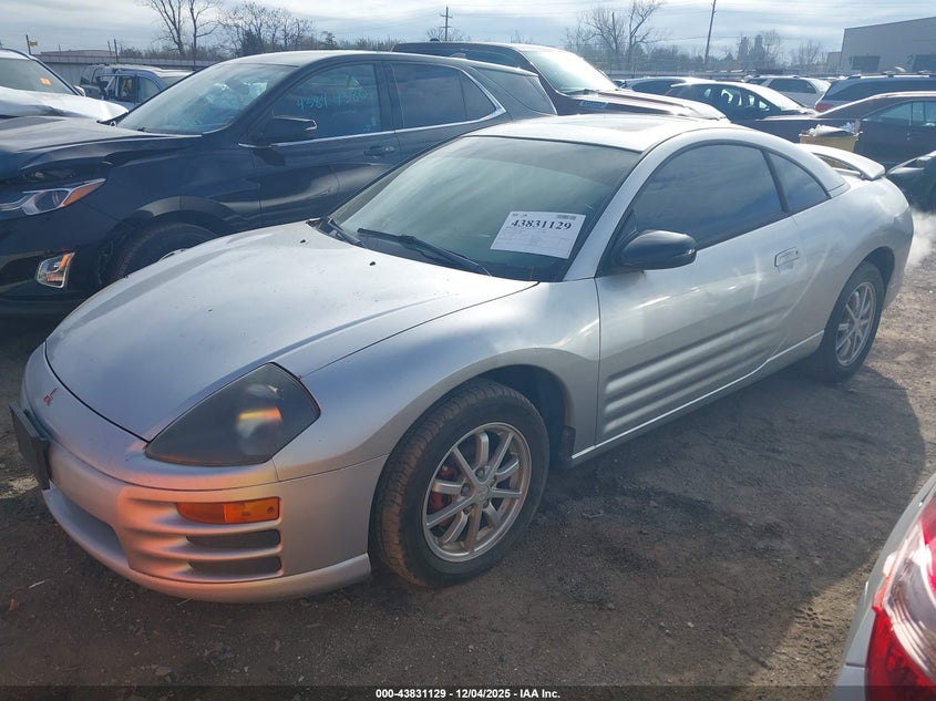 4A3AC44G21E192680 2001 MITSUBISHI ECLIPSE photo no. 2