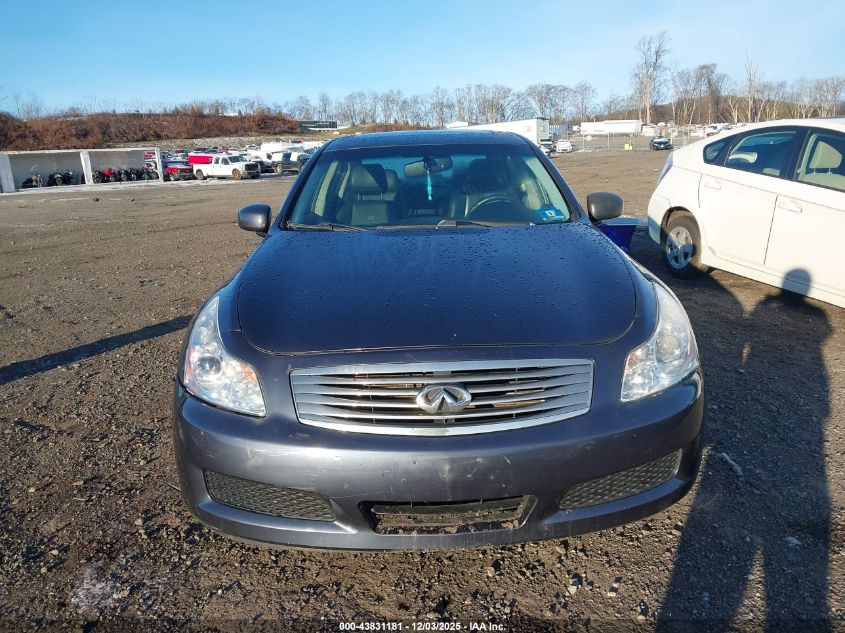 2008 Infiniti G35X VIN: JNKBV61F78M274492 Lot: 43831181