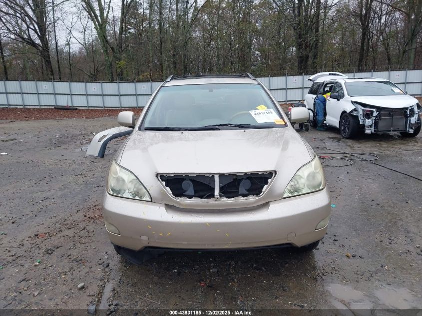 2005 Lexus Rx 330 VIN: JTJGA31U350051110 Lot: 43831185