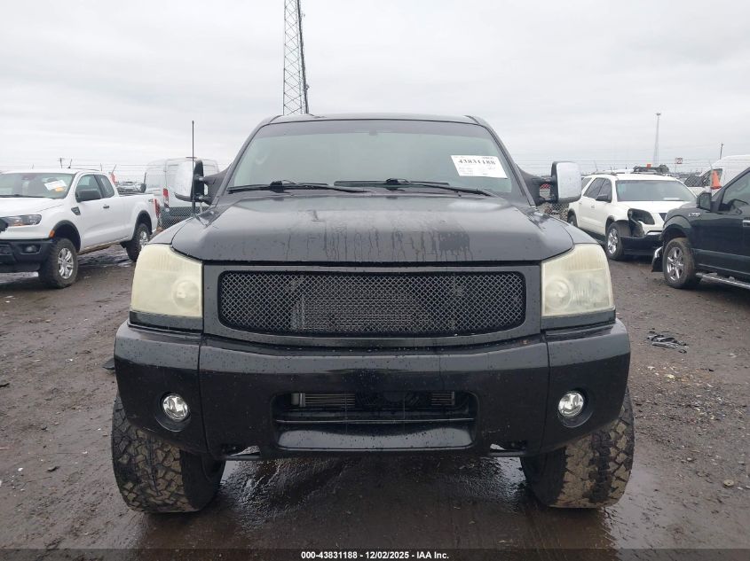 2006 Nissan Titan Le VIN: 1N6AA07B66N533889 Lot: 43831188