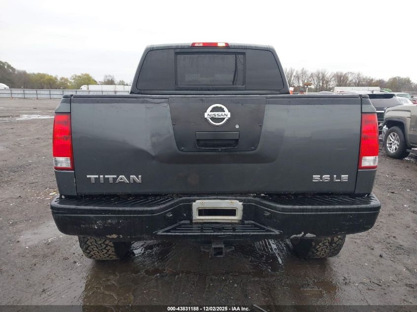 2006 Nissan Titan Le VIN: 1N6AA07B66N533889 Lot: 43831188