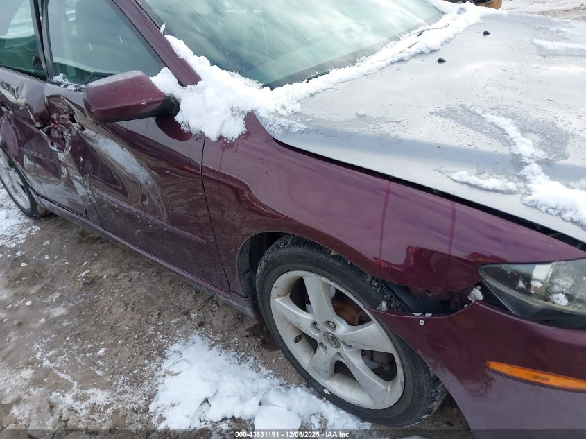 2008 Mazda Mazda6 I Sport Ve VIN: 1YVHP80C385M21145 Lot: 43831191