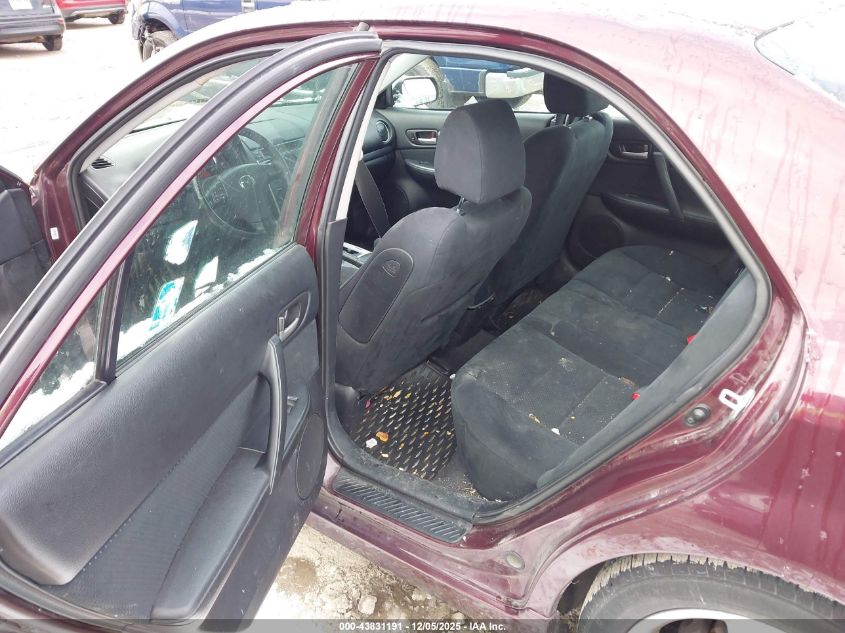 2008 Mazda Mazda6 I Sport Ve VIN: 1YVHP80C385M21145 Lot: 43831191