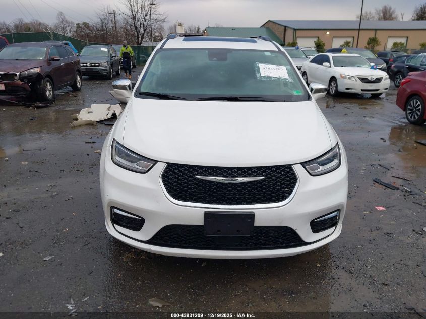 2022 Chrysler Pacifica Limited Awd VIN: 2C4RC3GG6NR167169 Lot: 43831209