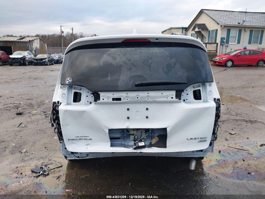 2022 Chrysler Pacifica Limited Awd VIN: 2C4RC3GG6NR167169 Lot: 43831209