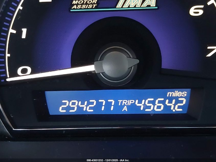 2006 Honda Civic Hybrid VIN: JHMFA36236S006159 Lot: 43831232