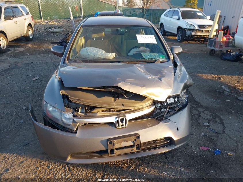 2006 Honda Civic Hybrid VIN: JHMFA36236S006159 Lot: 43831232