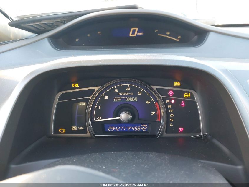 2006 Honda Civic Hybrid VIN: JHMFA36236S006159 Lot: 43831232