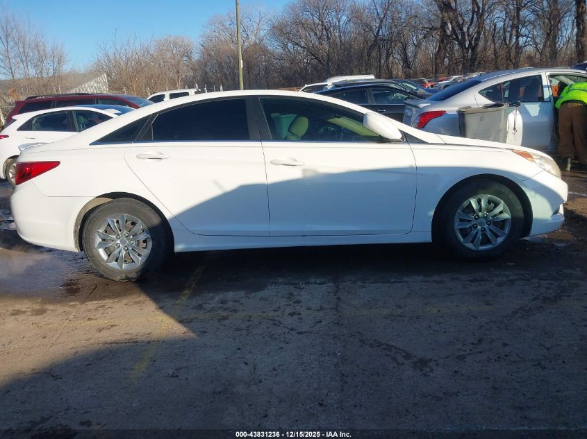 2011 Hyundai Sonata Gls VIN: 5NPEB4AC5BH079736 Lot: 43831236