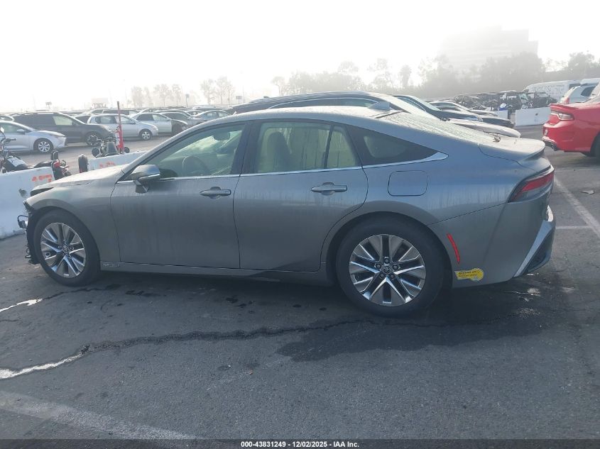 2021 Toyota Mirai Xle VIN: JTDAAAAA5MA000686 Lot: 43831249