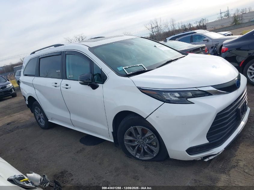 2024 Toyota Sienna Le VIN: 5TDBRKEC0RS189725 Lot: 43831258