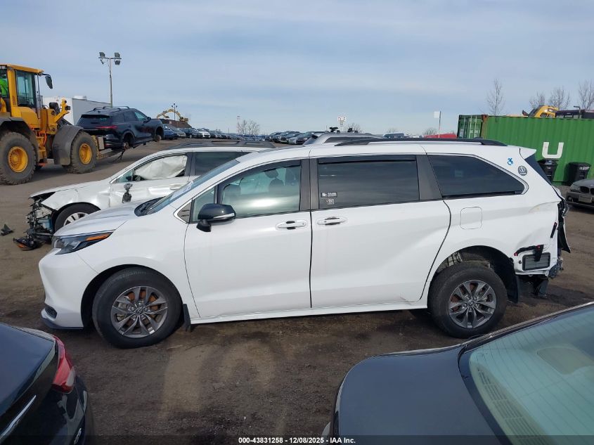 2024 Toyota Sienna Le VIN: 5TDBRKEC0RS189725 Lot: 43831258