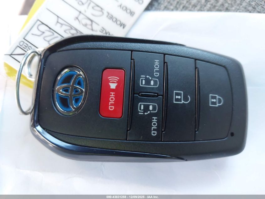 2024 Toyota Sienna Le VIN: 5TDBRKEC0RS189725 Lot: 43831258