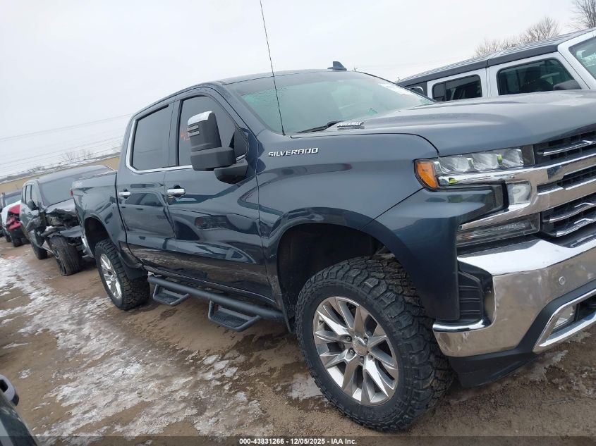 2022 Chevrolet Silverado 1500 Ltd 4Wd Short Bed Ltz VIN: 1GCUYGET4NZ130582 Lot: 43831266