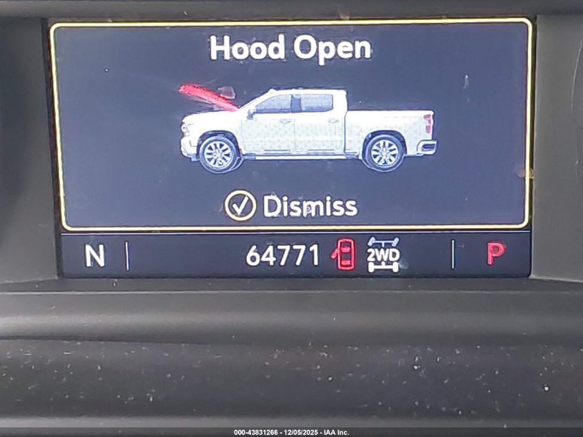 2022 Chevrolet Silverado 1500 Ltd 4Wd Short Bed Ltz VIN: 1GCUYGET4NZ130582 Lot: 43831266