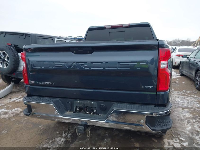 2022 Chevrolet Silverado 1500 Ltd 4Wd Short Bed Ltz VIN: 1GCUYGET4NZ130582 Lot: 43831266
