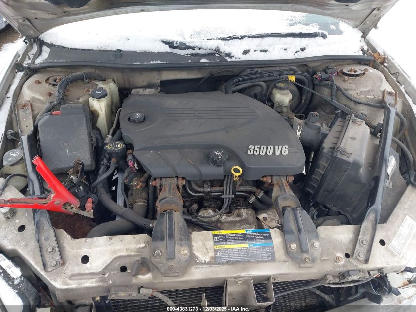 2008 Chevrolet Impala Lt VIN: 2G1WT58K489116591 Lot: 43831273