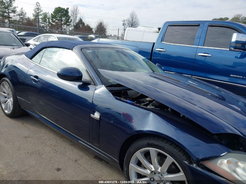 2008 Jaguar Xk VIN: SAJWA44B885B24241 Lot: 43831276